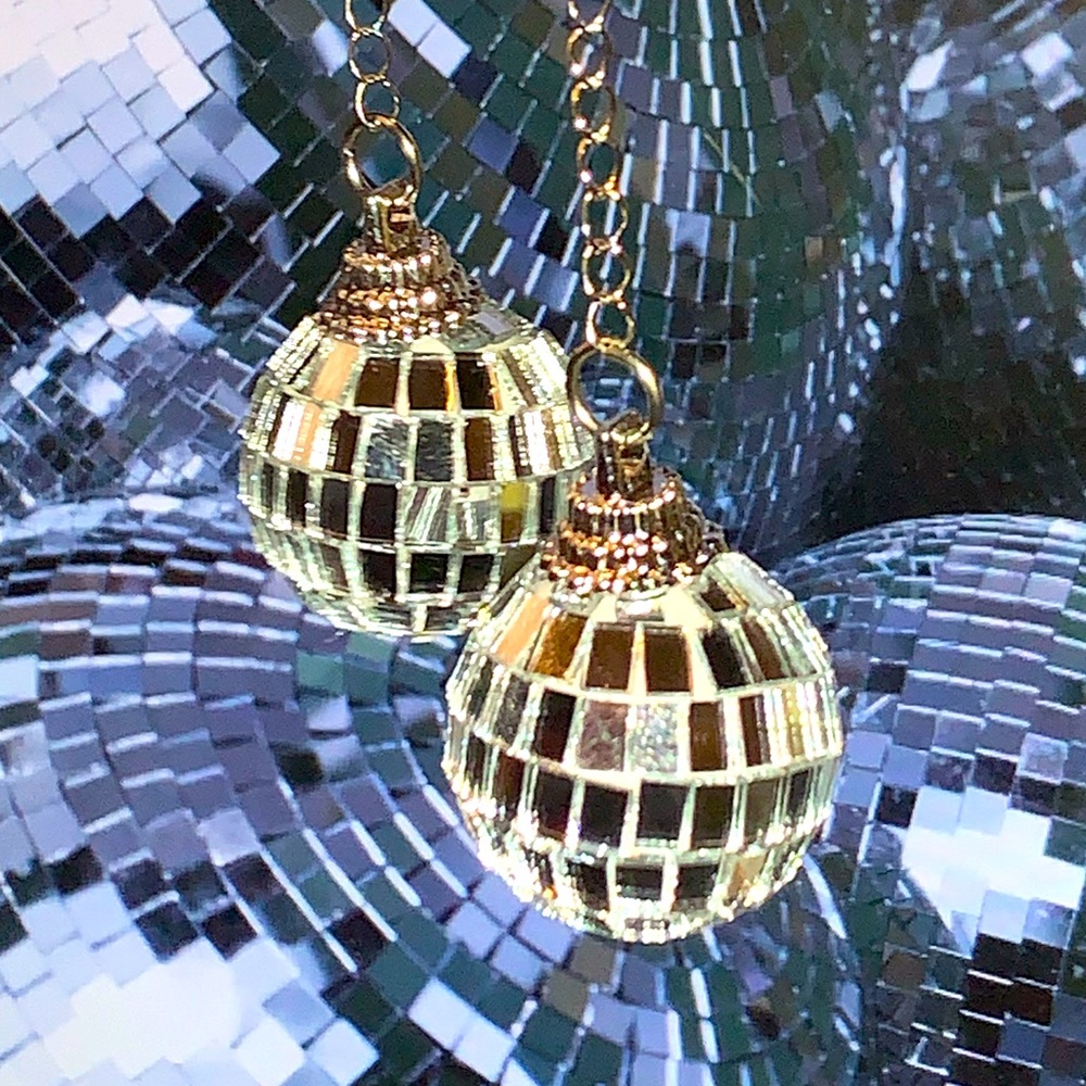 mirrorball taylor swift handmade earrings